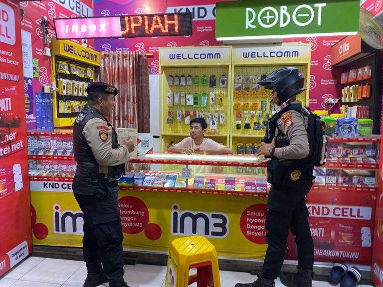 Marak Hipnotis di Toko HP, Perintis Presisi Polres Gowa Turun Beri Edukasi ke Pelaku Usaha