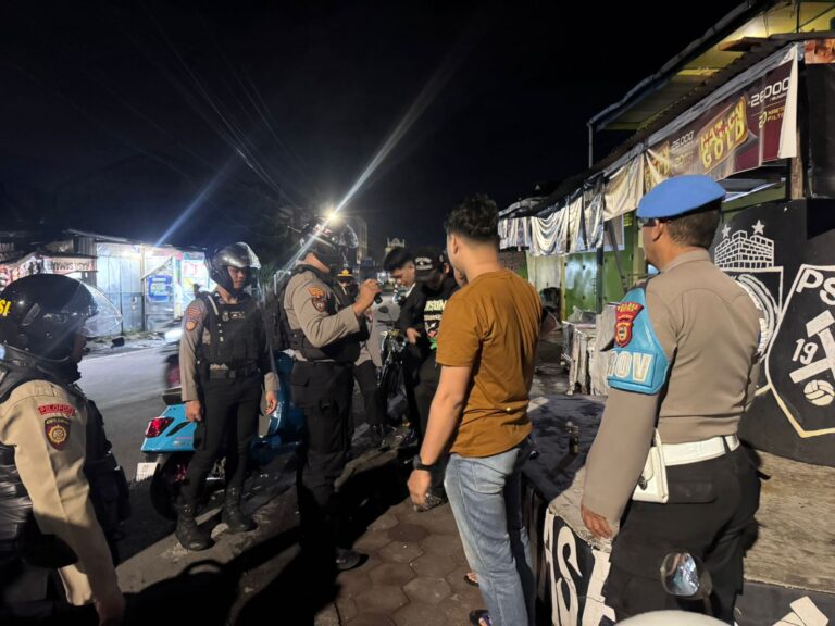 Operasi Cipkon Rutin, Komitmen Polres Gowa Jaga Keamanan Wilayah