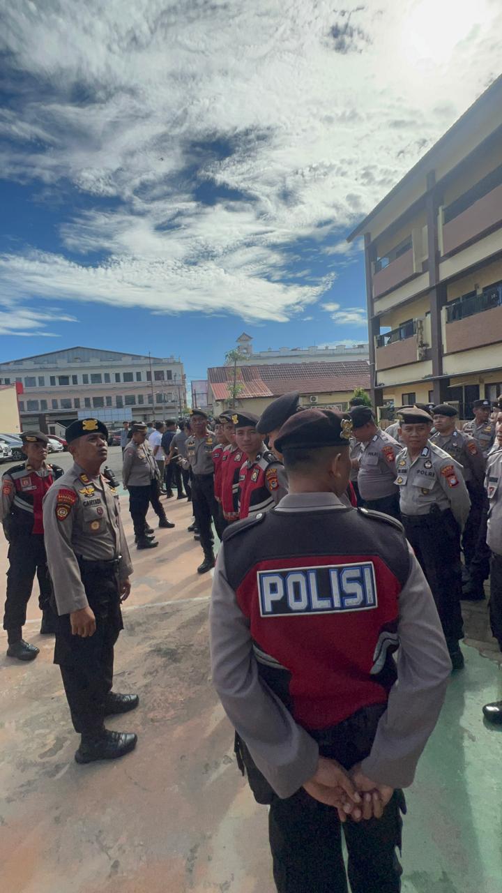 Tingkatkan Kesiapsiagaan, Polres Gowa Laksanakan Simulasi Pengamanan Markas Komando