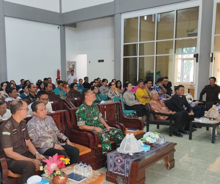 *Pererat Toleransi dan Persatuan, Kapoksahli Pangdam XIV/Hsn Hadiri HUT PGI 2026*