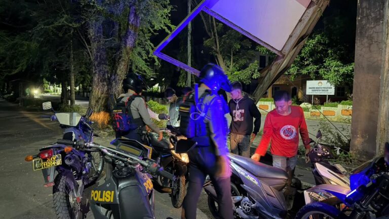 Patroli Tengah Malam Polres Takalar Sasar Titik Rawan, Premanisme hingga Begal Jadi Perhatian