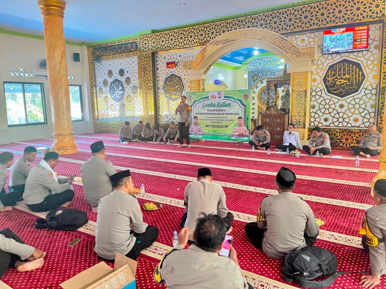 Lomba Kultum HUT Bhayangkara ke-80, Polres Takalar Tanamkan Nilai Integritas dan Keikhlasan