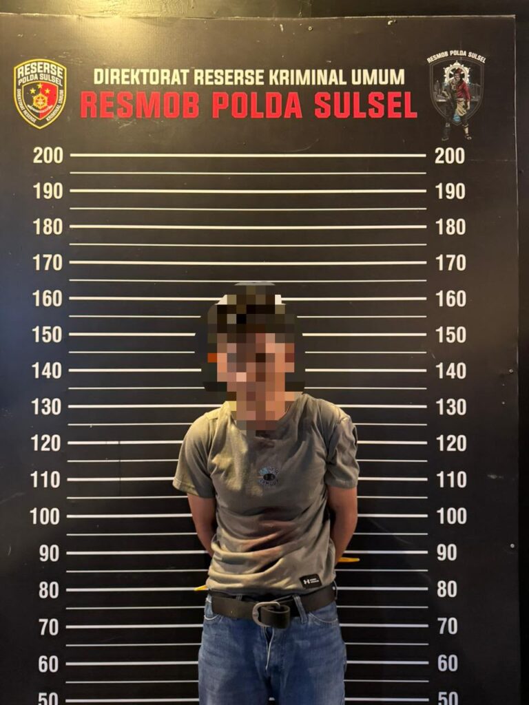 *Unit Resmob Polda Sulsel Berhasil Mengamankan Pelaku Tindak Pidana Pembunuhan di Makassar*