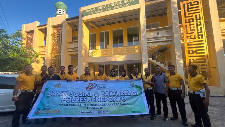 Moment Hari Bhayangkara ke 80 Sebagai Ajang Mendekatkan Diri Kepada Sang Pencipta dan Masyarakat