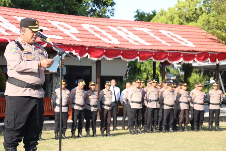 Kenaikan Pangkat 28 Personel Polres Jeneponto, Kapolres: Bukti Apresiasi atas Dedikasi dan Loyalitas