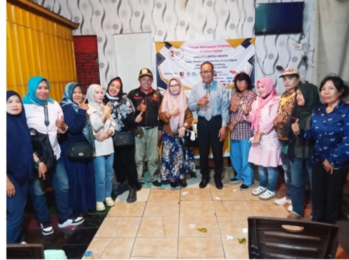 FORWATI Sulsel Gelar Dialog Lintas Media Bertema “Profesionalisme Pers di Era Digital”