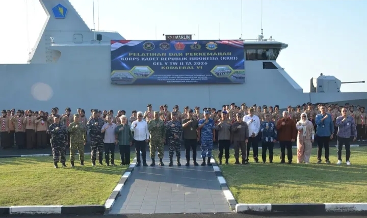 Dekatkan Generasi Muda dengan Jiwa Bahari, Dankodaeral VI Buka Persami KKRI dan Saka Bahari 2026