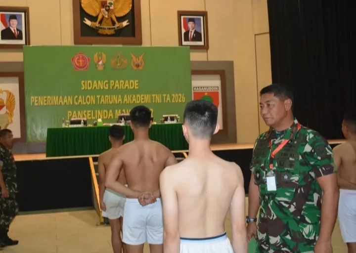 Wadan Kodaeral VI Menghadiri Sidang Pantukhirda Calon Taruna TA 2026 Panda Makassar