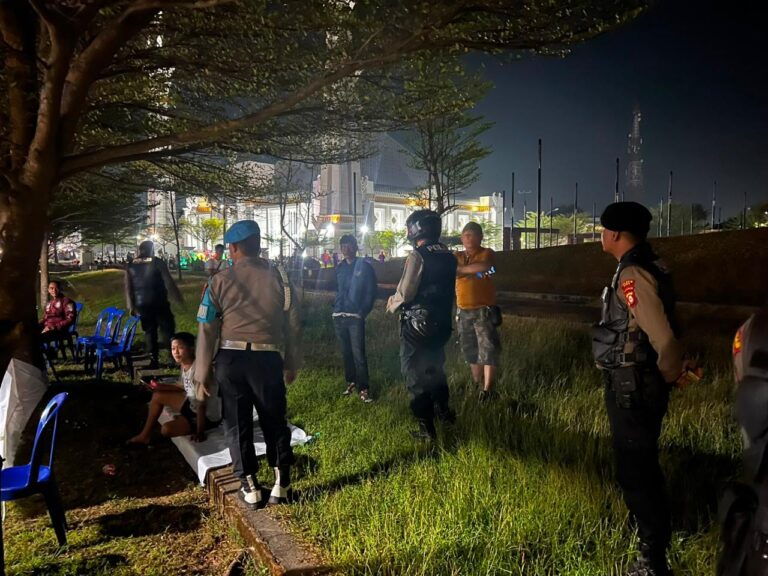 Jaga Kondusivitas Wilayah, Polres Gowa Gelar Patroli dan Cipta Kondisi
