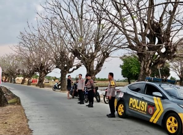 Polsek Mappakasunggu Perketat Patroli Senja, Cegah Balap Liar Sebelum Ganggu Ketertiban Warga