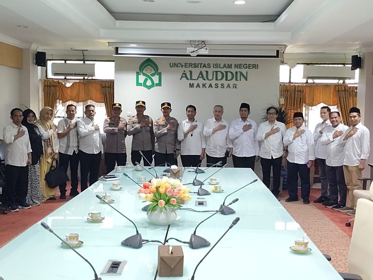 Jalin Komunikasi dan Kolaborasi, Kapolresta Gowa Silaturahmi ke UIN Alauddin Makassar