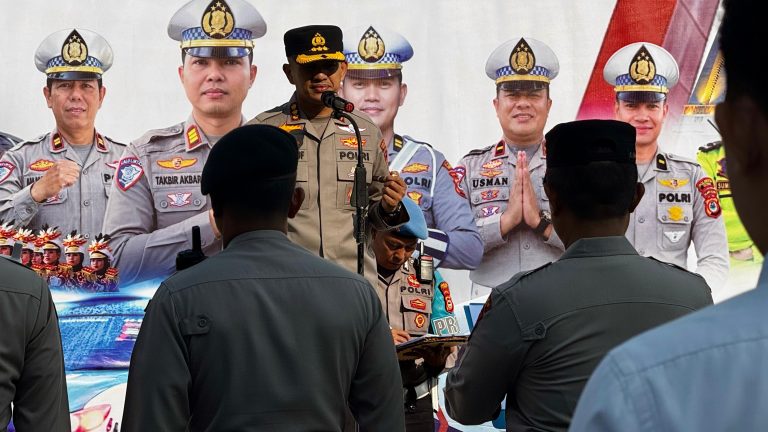 Apel Jam Pimpinan Polresta Gowa, Kapolresta: Pertahankan Situasi Aman dan Kondusif