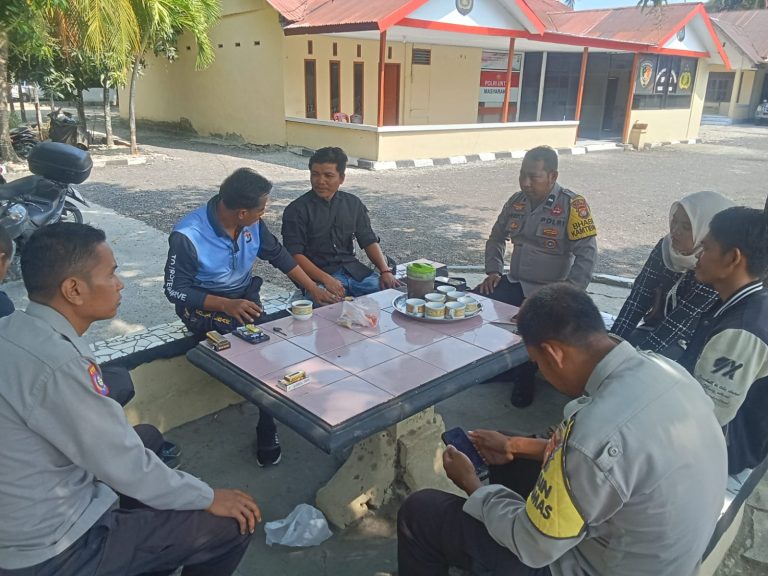 DPD LP HAM RI Bangun Sinergitas Bersama Polsek Sendana Kabupaten Majene