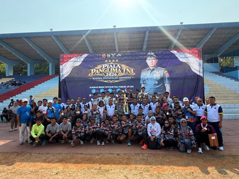*Atlet Pentathlon Kodam Hasanuddin Ukir Prestasi Gemilang, Juara 1 Umum Piala Panglima TNI*