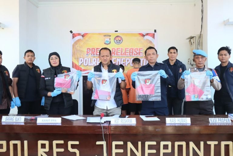 Sempat Buron dan Pindah Kota, 4 Tersangka Penyiraman Air Cabai di Jeneponto Akhirnya Diringkus