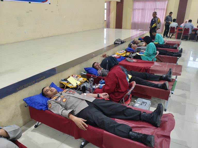 HUT Humas Polri ke-75, Polresta Gowa Perkuat Pengabdian Lewat Aksi Kemanusiaan