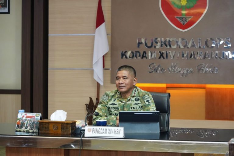 *Siaga Hadapi Ancaman Karhutla, Pangdam XIV/Hasanuddin Perkuat Koordinasi Lintas Sektor*